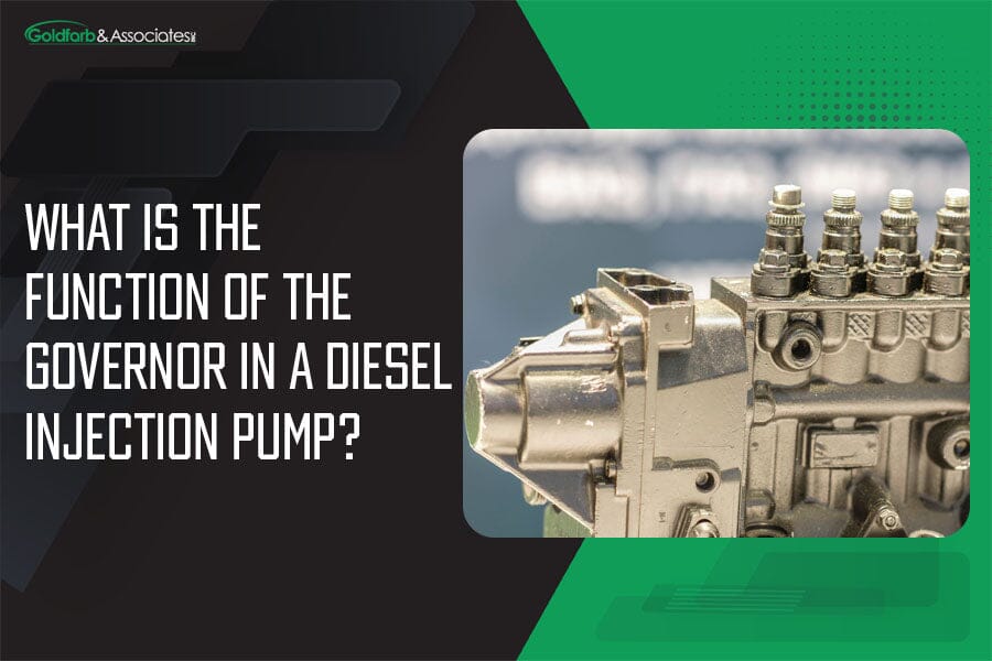 What Is the Function of the Governor in a Diesel Injection Pump?
