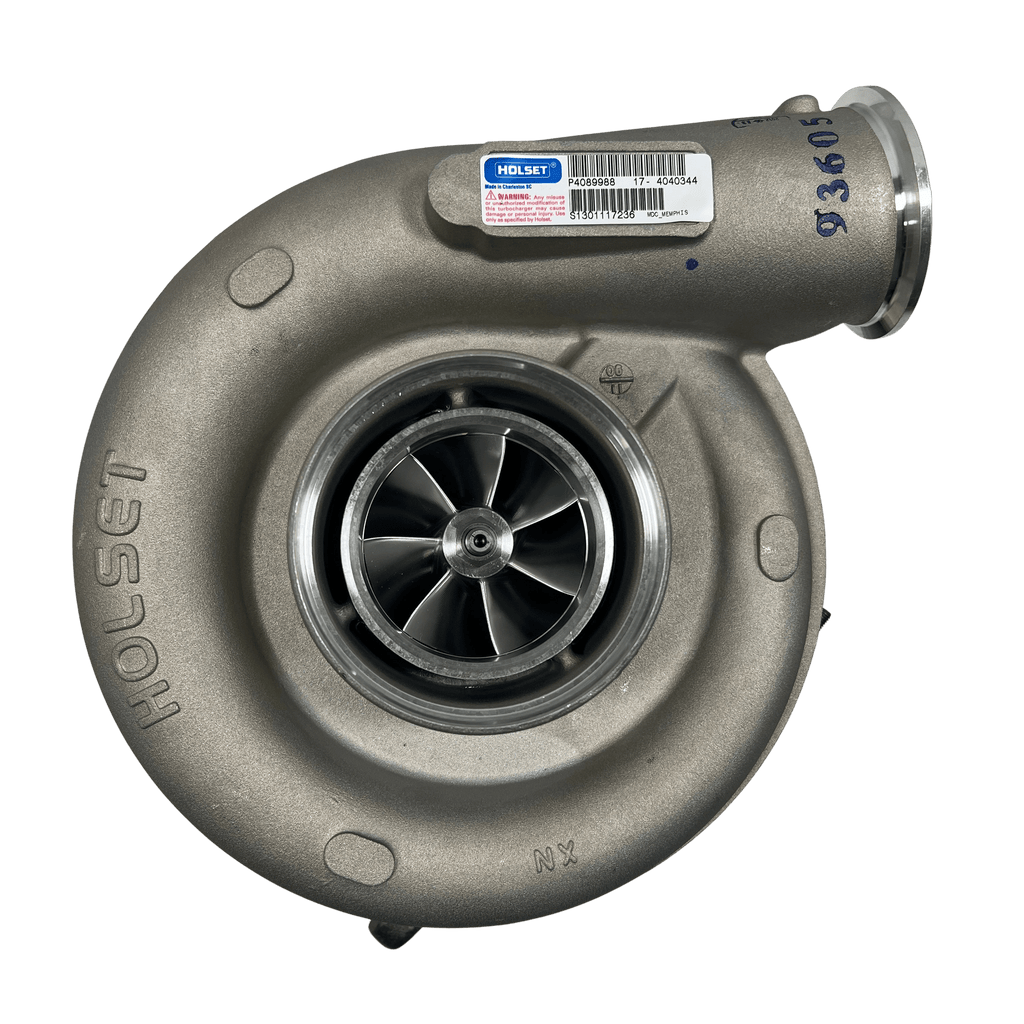 4089988N (4040344 ; 4040345) New Holset HX55 Turbocharger fits Cummins 4089988N (4040344 ; 4040345) New Holset HX55 Turbocharger fits Cummins