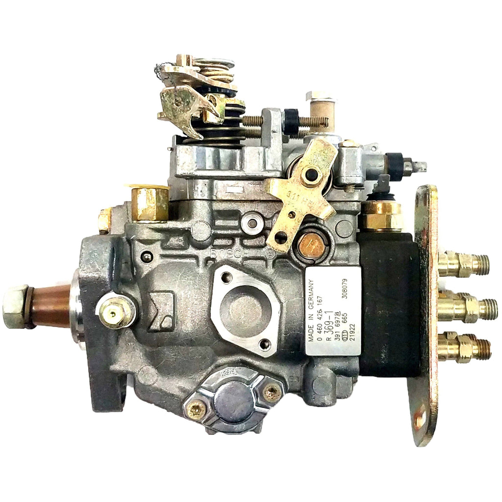 0-460-426-167R (3916971; J917562; J916972; 1989158C1) Rebuilt Bosch  VER369-1 Injection Pump Fits Cummins Case Hyundai 6T-590 Diesel Engine