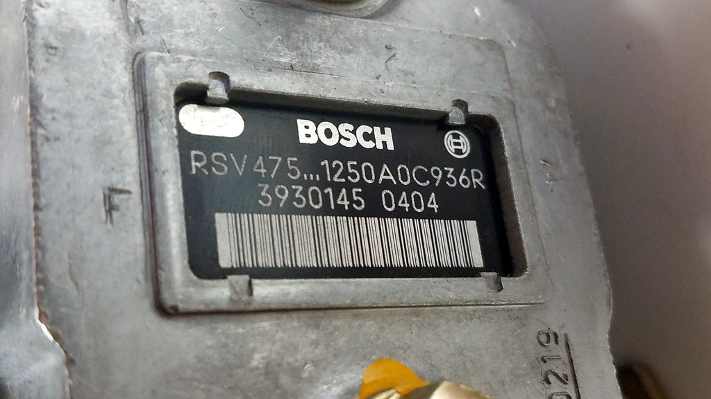 F 002 A0Z 057R 3930145or JR933090 Rebuilt Bosch Injection Pump fits