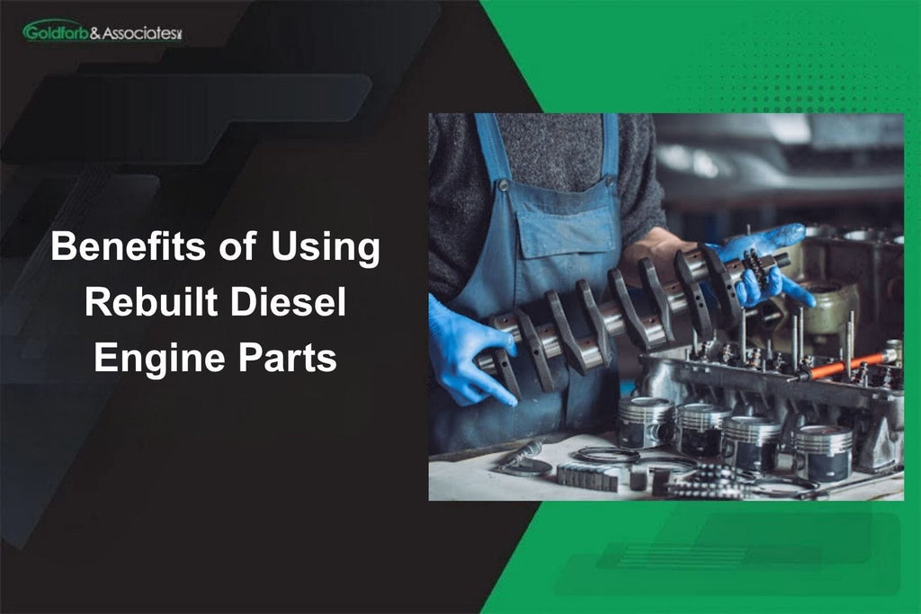 Benefits of Using Rebuilt Diesel Engine Parts