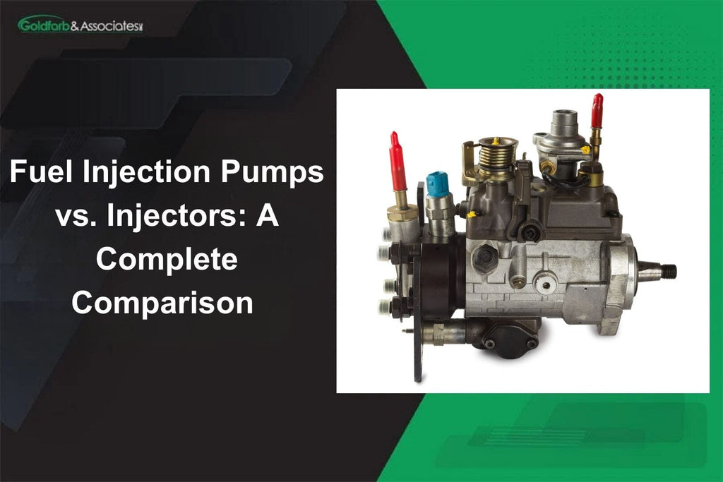 Fuel Injection Pumps vs. Injectors: A Complete Comparison