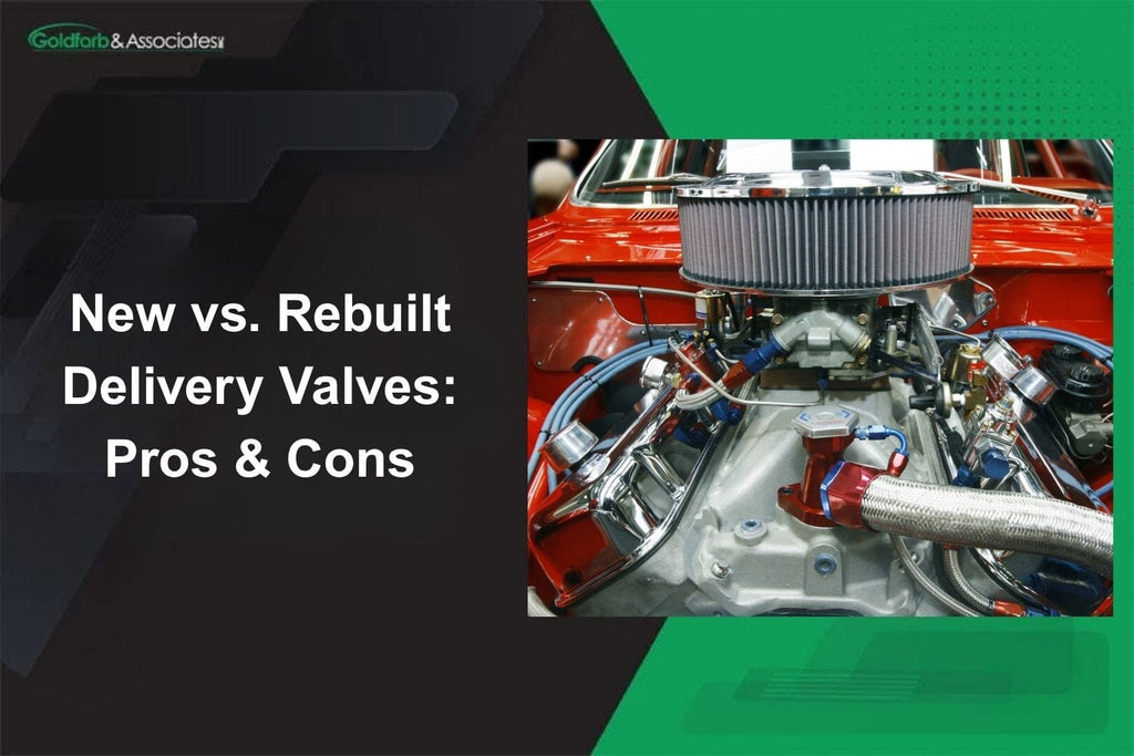 New vs. Rebuilt Delivery Valves: Pros & Cons
