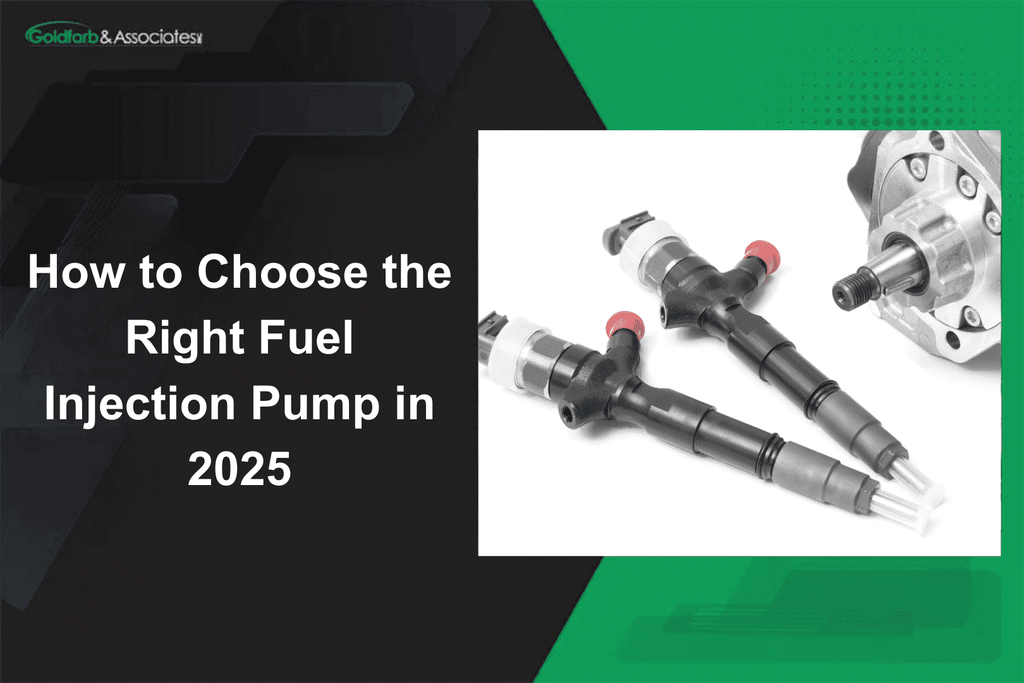 How to Choose the Right Fuel Injection Pump in 2026