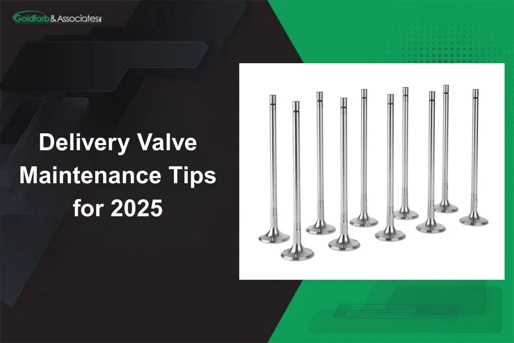 Delivery Valve Maintenance Tips for 2025