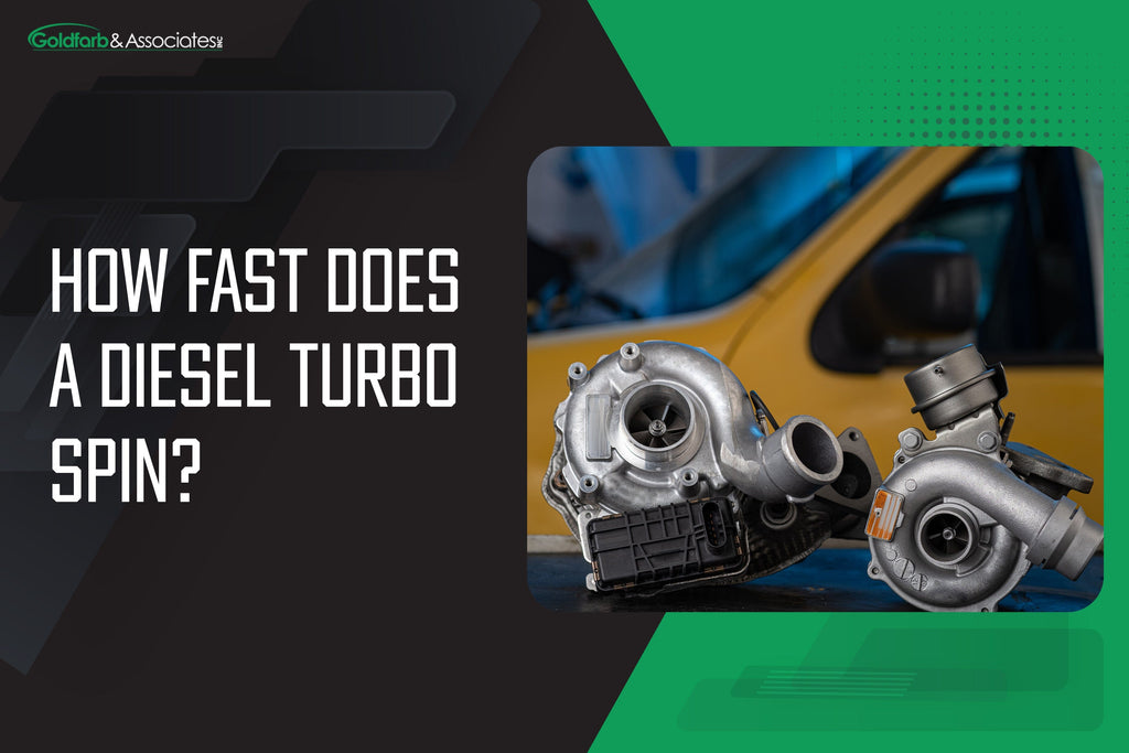 How Fast Does a Diesel Turbo Spin? | Goldfarb & Associates