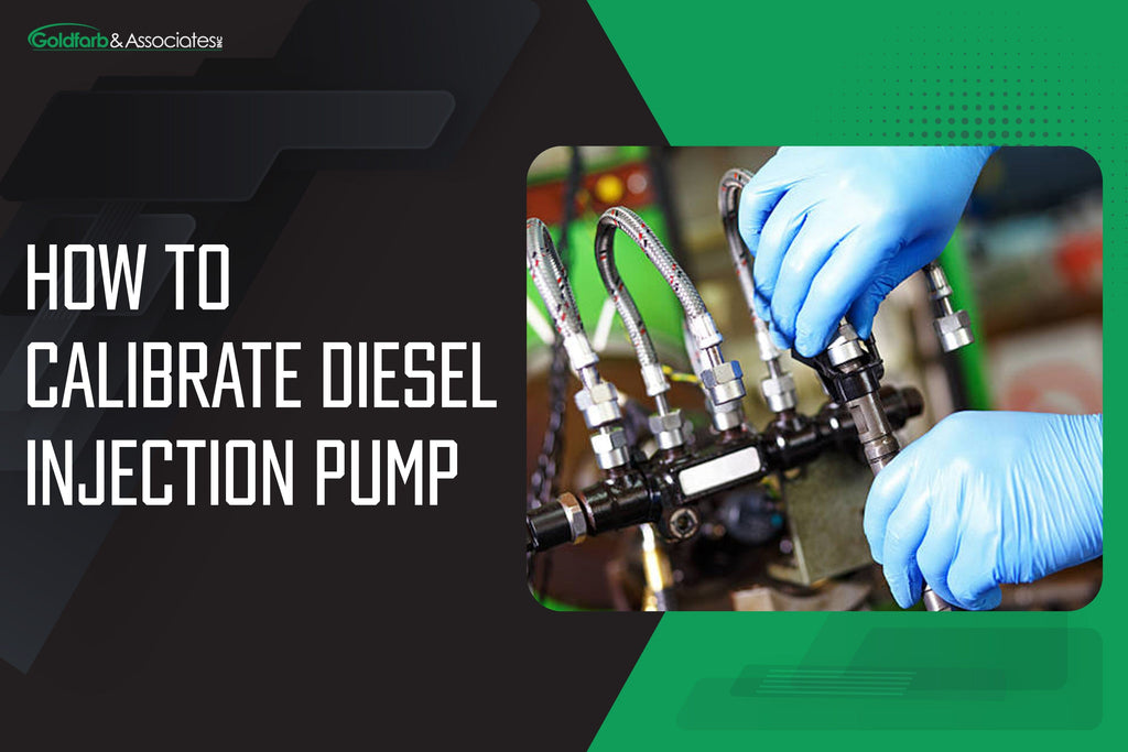 How To Calibrate Diesel Injection Pump