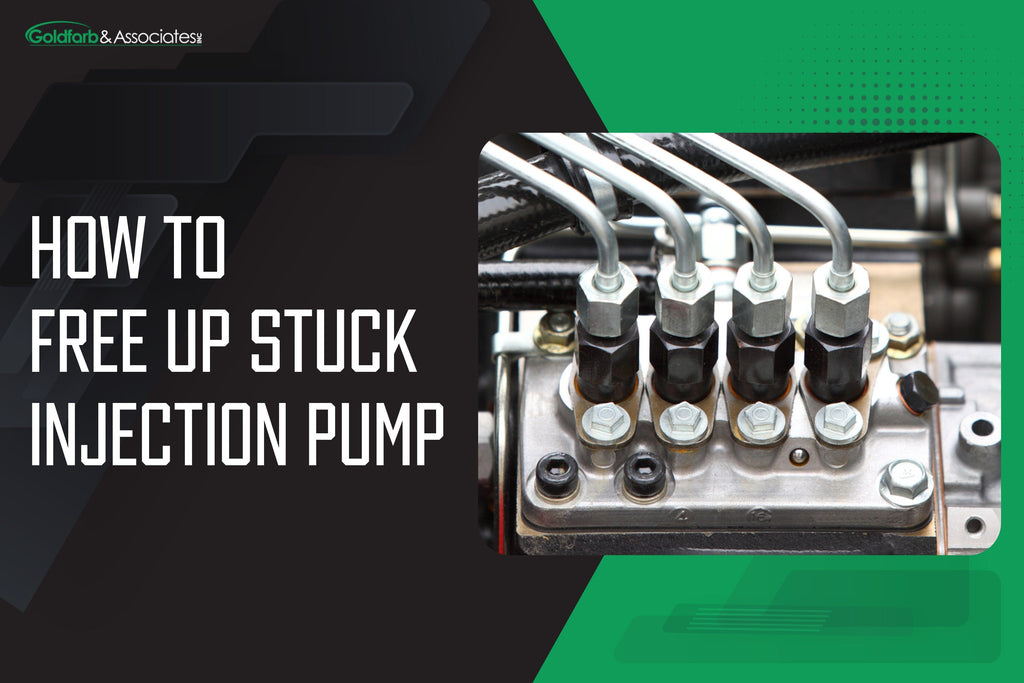 How To Free Up Stuck Injection Pump