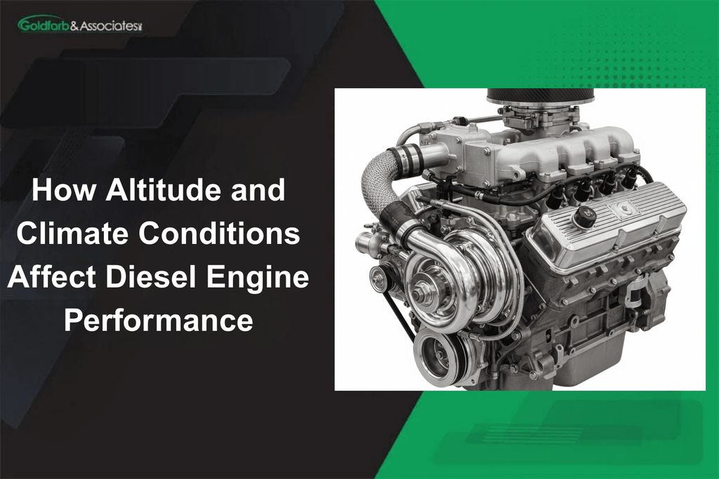 How Altitude and Climate Conditions Affect Diesel Engine Performance
