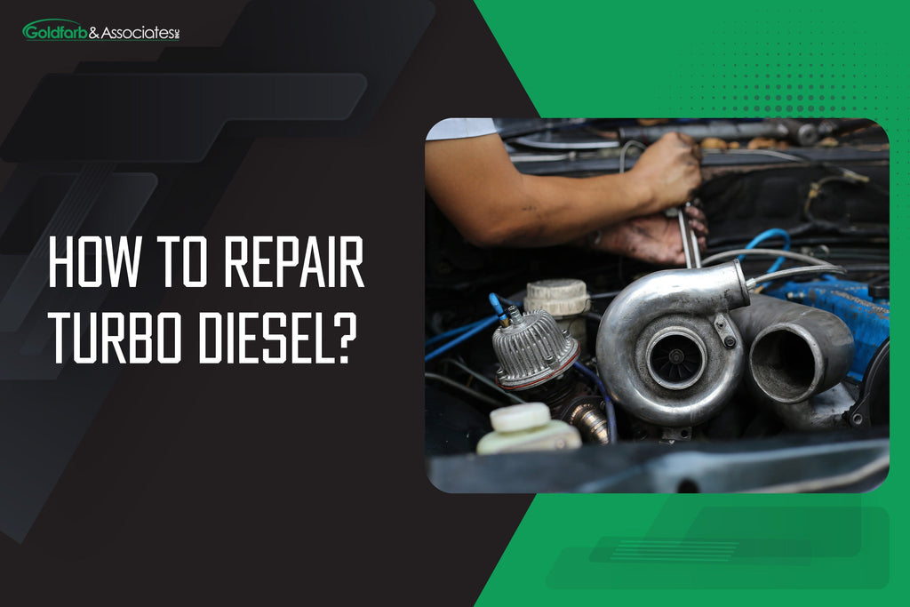 How to Repair Turbo Diesel?