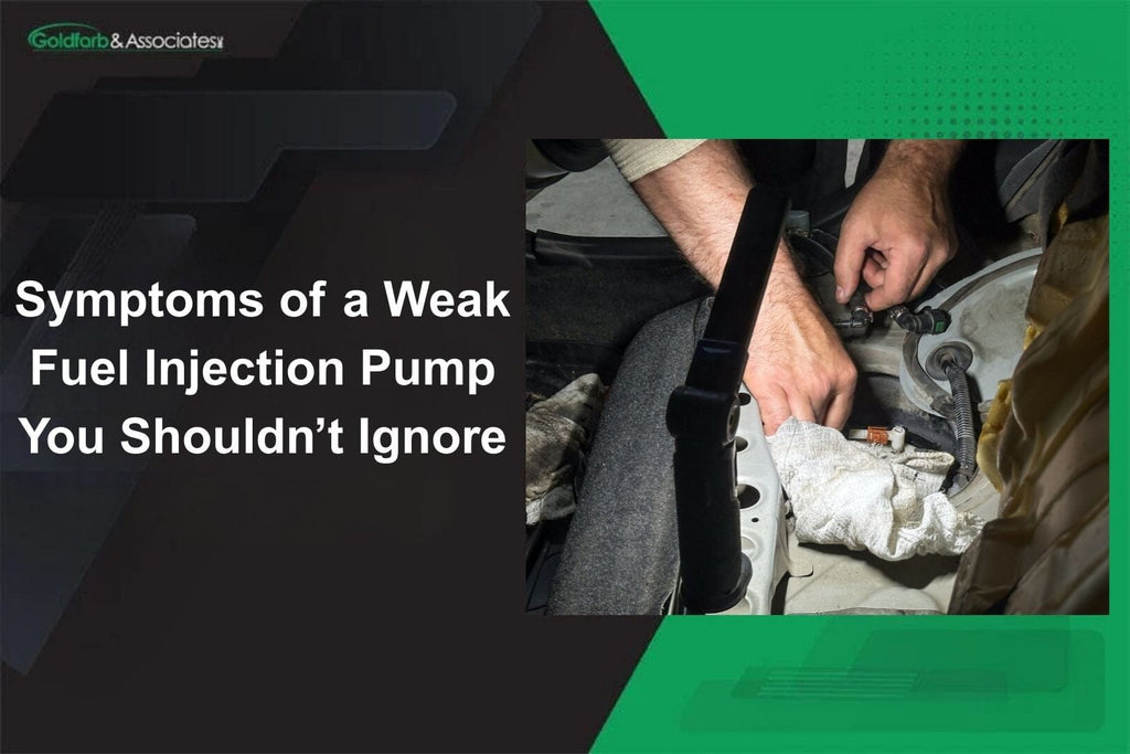 Symptoms of a Weak Fuel Injection Pump You Shouldn’t Ignore