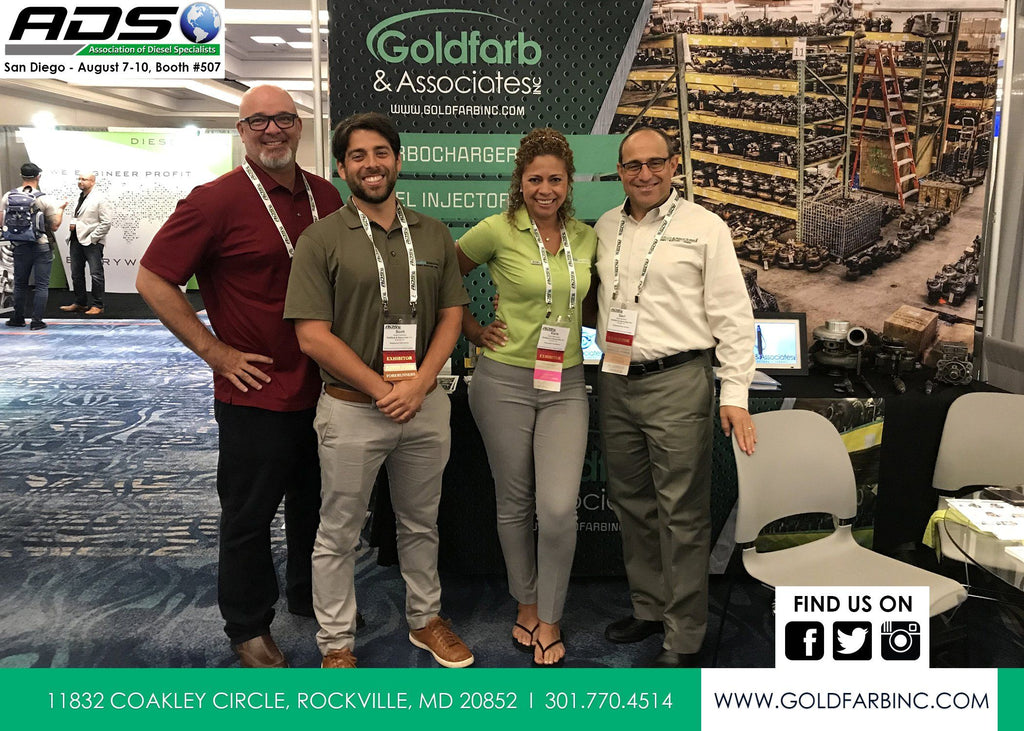 Goldfarb & Associates at ADS San Diego - Booth #507 - August 7-10 2018