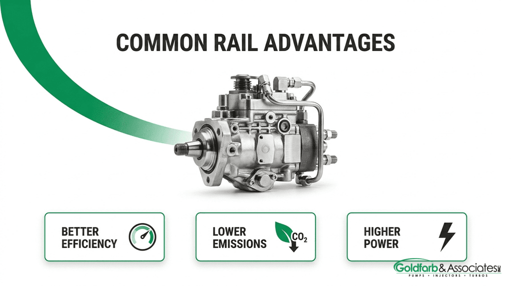 Advantages of Common Rail Fuel Injection Pumps 2026