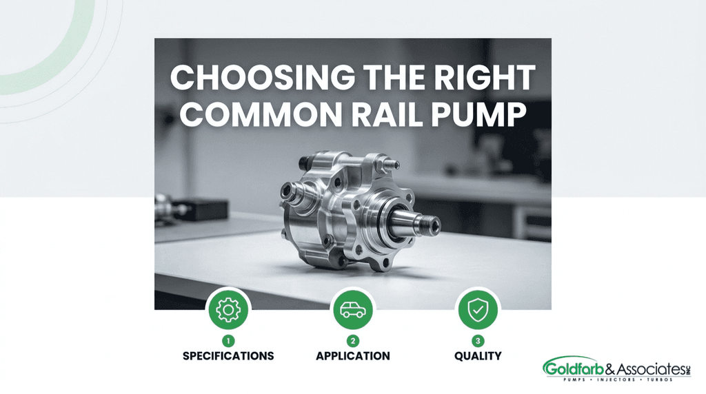 How to Choose a Common Rail Pump Guide 2026