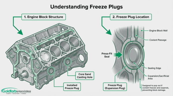 What Are Freeze Plugs and Why Do They Fail in Diesel Engines?