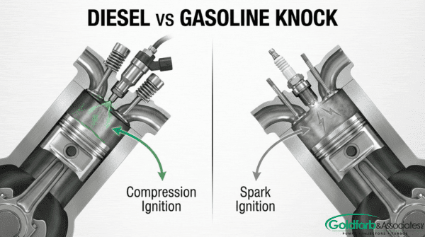 What Is the Difference Between Diesel Knock and Gasoline Knock?
