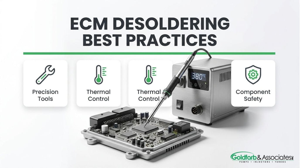 Best Practices for Desoldering Components From ECMs