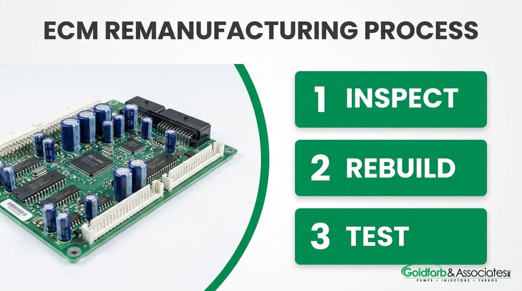 How are ECMs Remanufactured: Step-by-Step Guide | Goldfarb