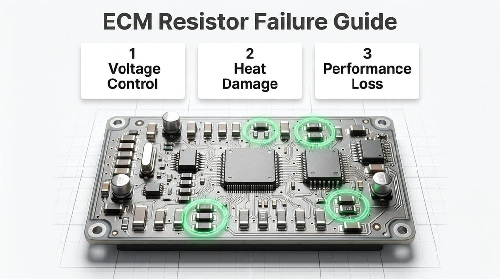 How Do Failing ECM Resistors Affect Car Performance?