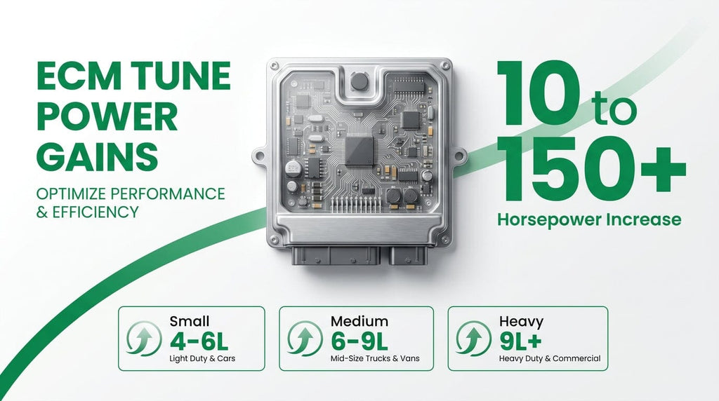 How Much Horsepower Can an ECM Tune Add to a Diesel Engine?