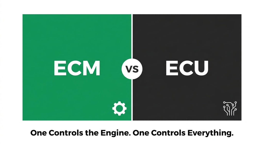 What Is the Difference Between an ECM and an ECU?