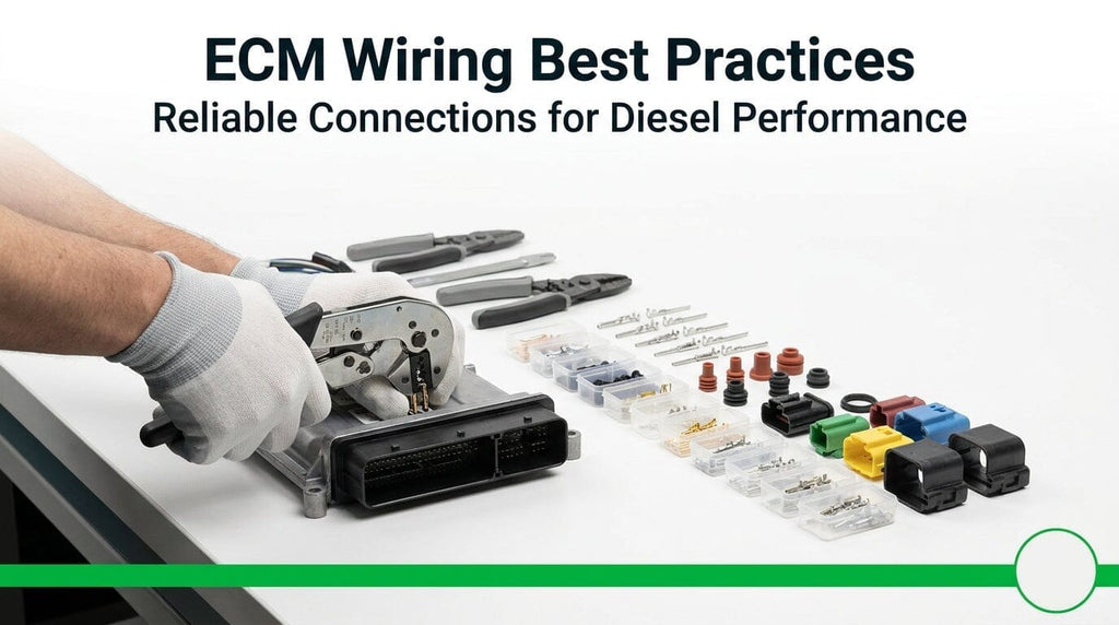 Best Practices for Connecting Wires to ECM Terminals