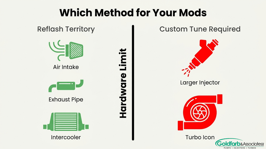 ECU Reflash vs Custom Tune: Key Differences