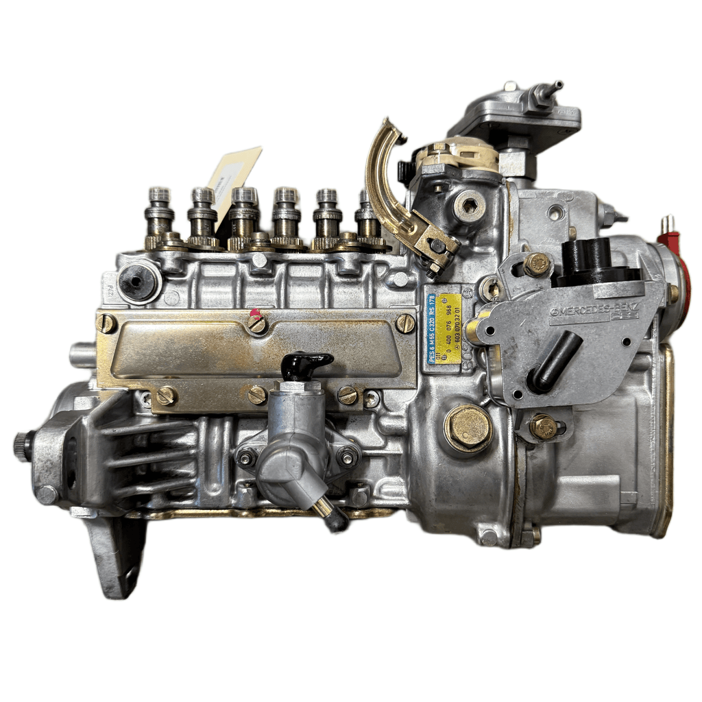 0-400-076-968R (6030703201; F-00E-200-475) Rebuilt Bosch Injection Pump fits Mercedes Benz 3.5L 300SDL Turbo Engine - Goldfarb & Associates Inc