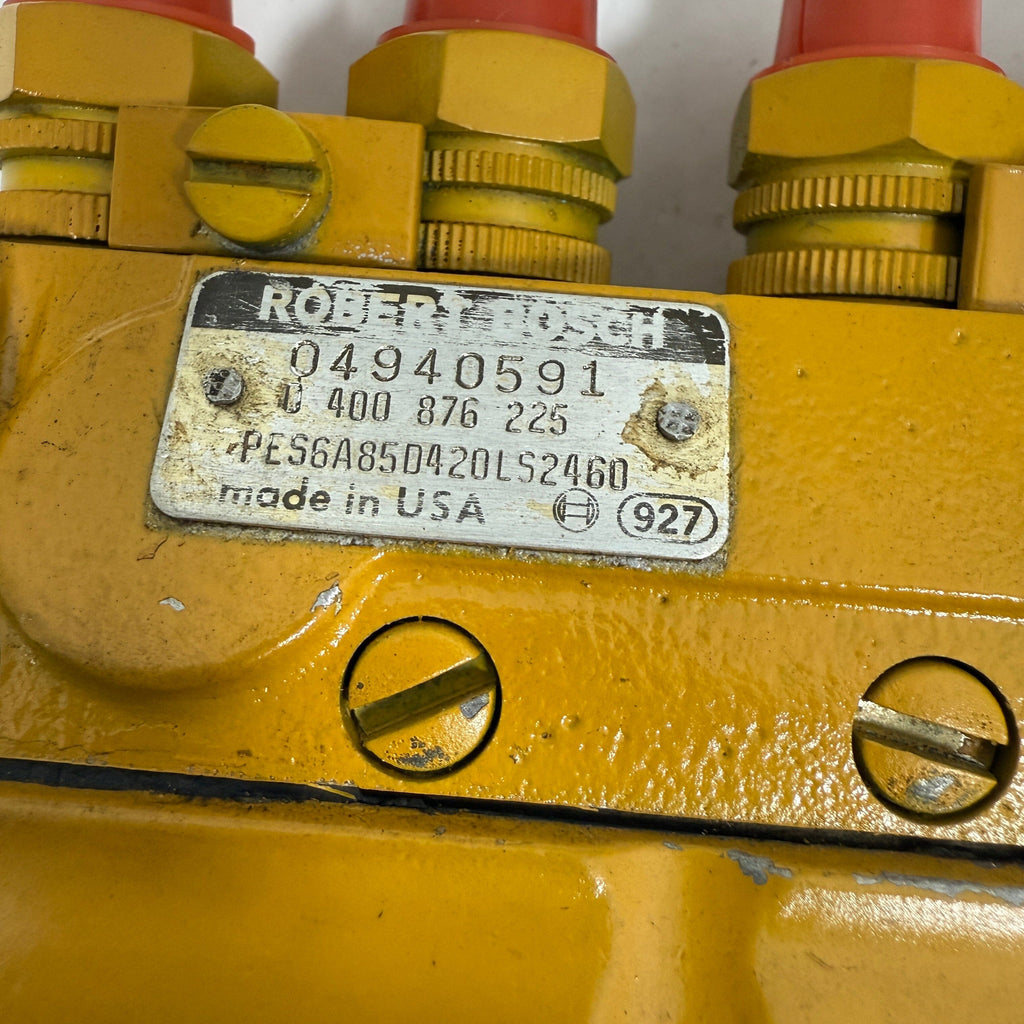 0-400-876-225R (A138031) Rebuilt Bosch  Injection Pump fits Case 6.6L Engine