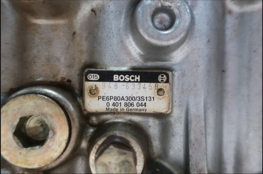 0-401-806-044N (PE6P80A300/3S131) New Bosch Injection Pump Fits Diesel Engine - Goldfarb & Associates Inc