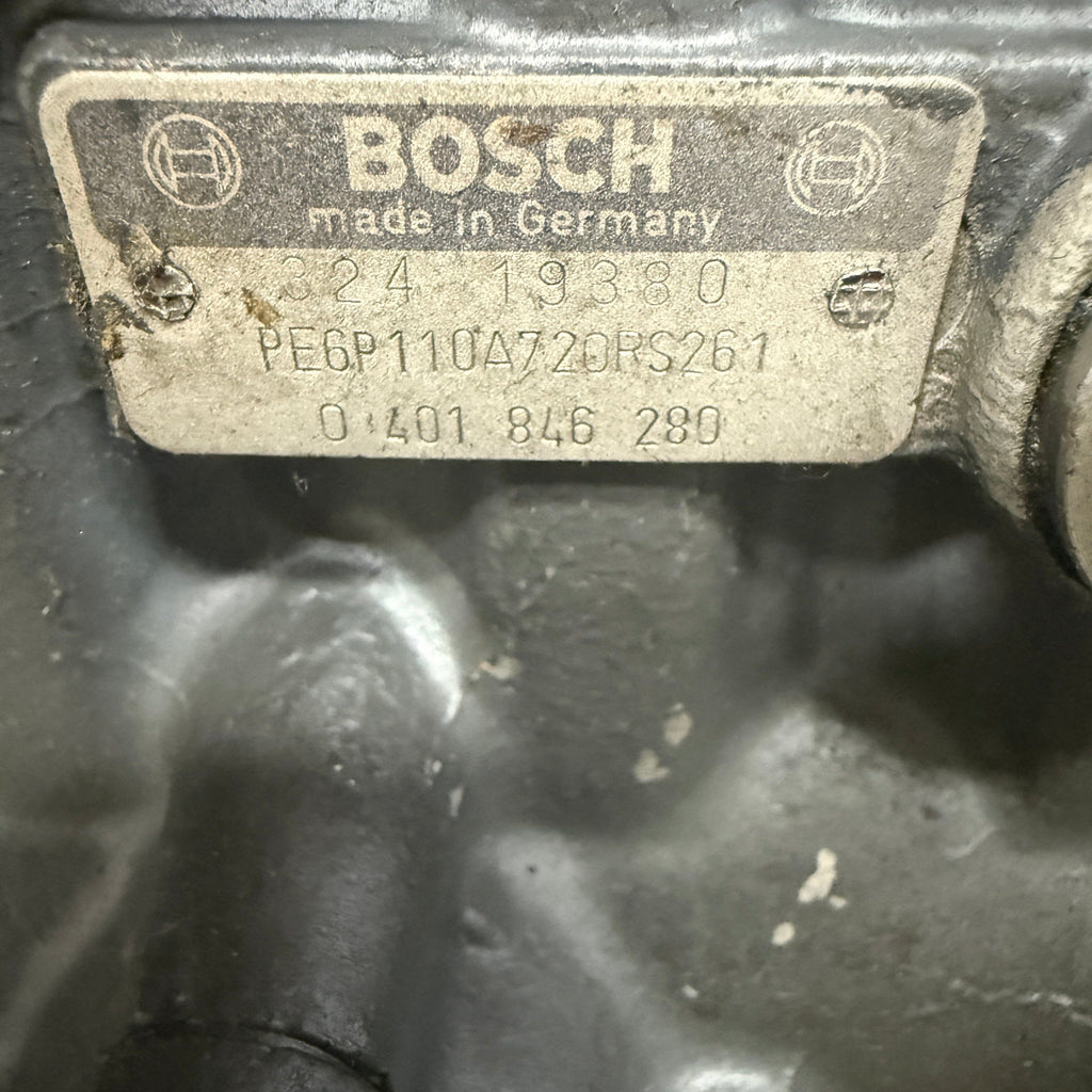 0-401-846-280R (240108) Rebuilt Bosch Injection Pump fits Scania 7.8L D8 Engine - Goldfarb & Associates Inc