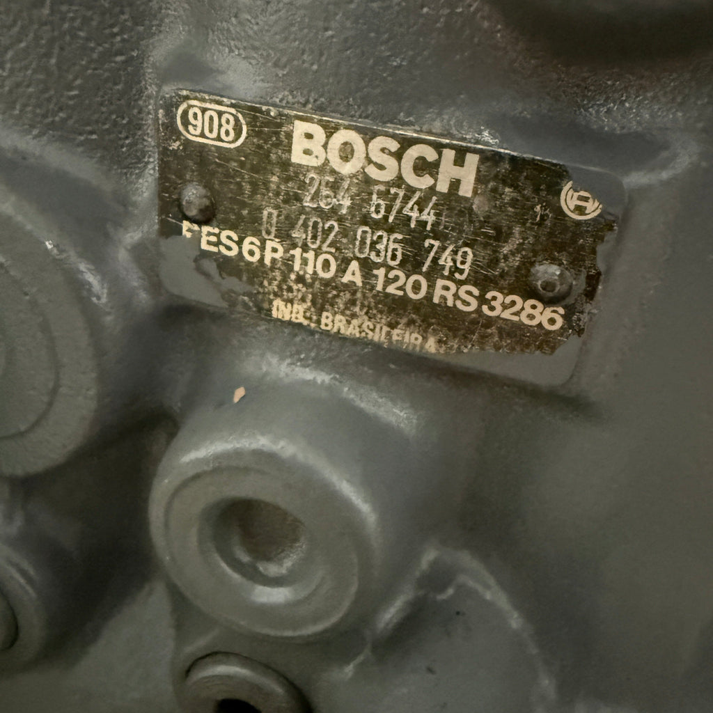 0-402-036-749R (3921971) Rebuilt Bosch P Injection Pump fits Cummins 8.3L 6CTAA Engine - Goldfarb & Associates Inc