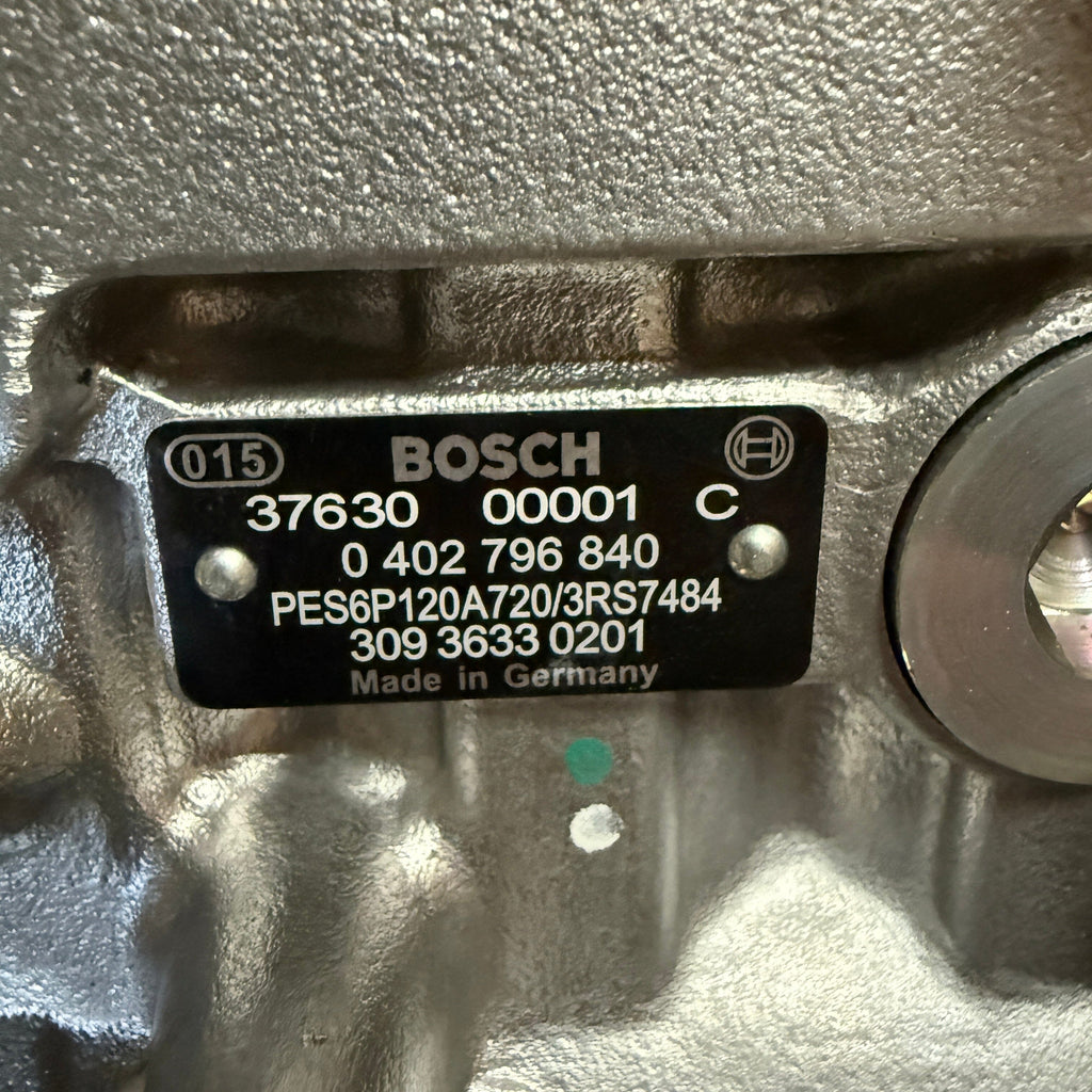 0-402-796-840N (3093633) New Bosch Injection Pump Fits Volvo Engine - Goldfarb & Associates Inc