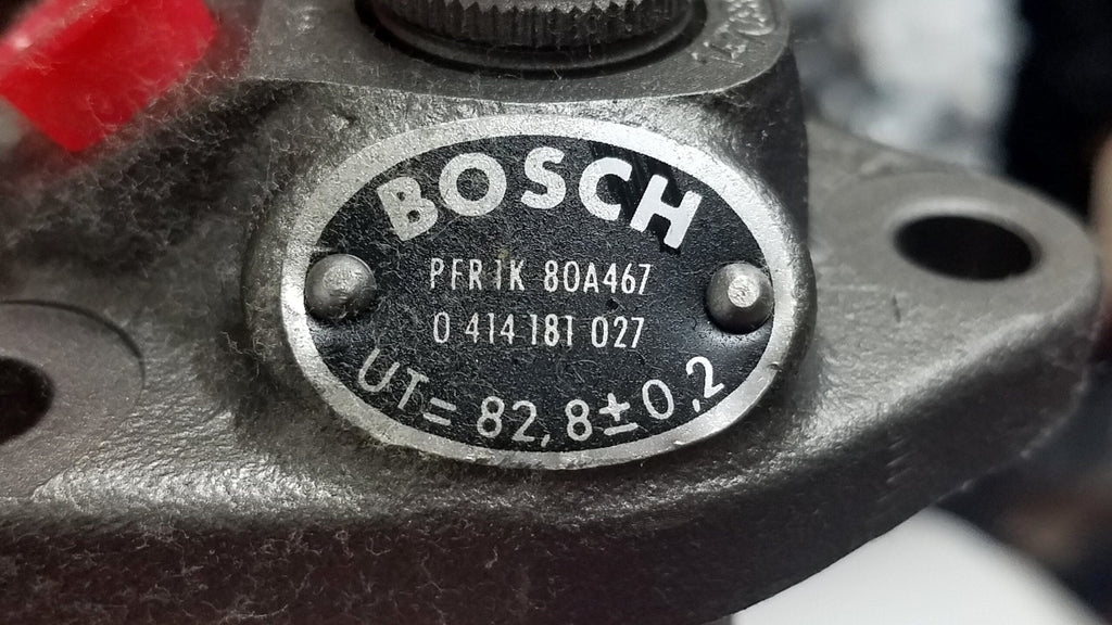 0-414-181-027DR (PFR1K 80A467; 50128600; 50140700; 50140710) New Bosch 1 Cylinder Injection Pump Fits Hatz Diesel Engine - Goldfarb & Associates Inc