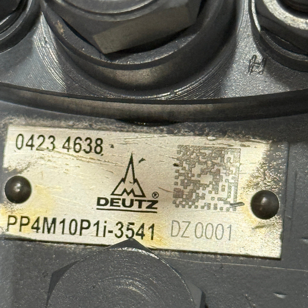 04234638R (PP4M10P1i3541 ,03541) Rebuilt Motorpal 4 Cylinder Injection Pump fits Deutz Engine - Goldfarb & Associates Inc