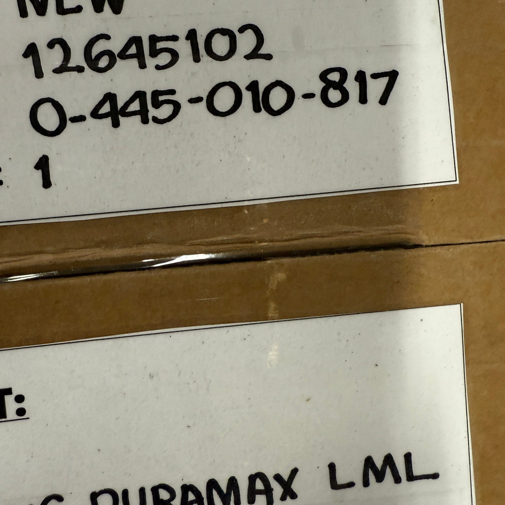 0-445-010-817N (12645102) New Bosch LML CP4 Injection Pump fits GMC Duramax 0 986 437 421 Engine - Goldfarb & Associates Inc