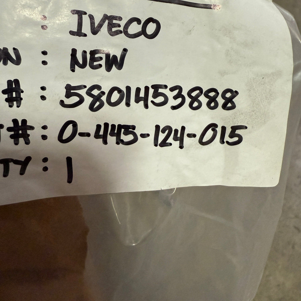 0-445-124-015N (0-986-435-663 ; K5801453888) New Bosch Common Rail Fuel Injector fits IVECO Engine - Goldfarb & Associates Inc