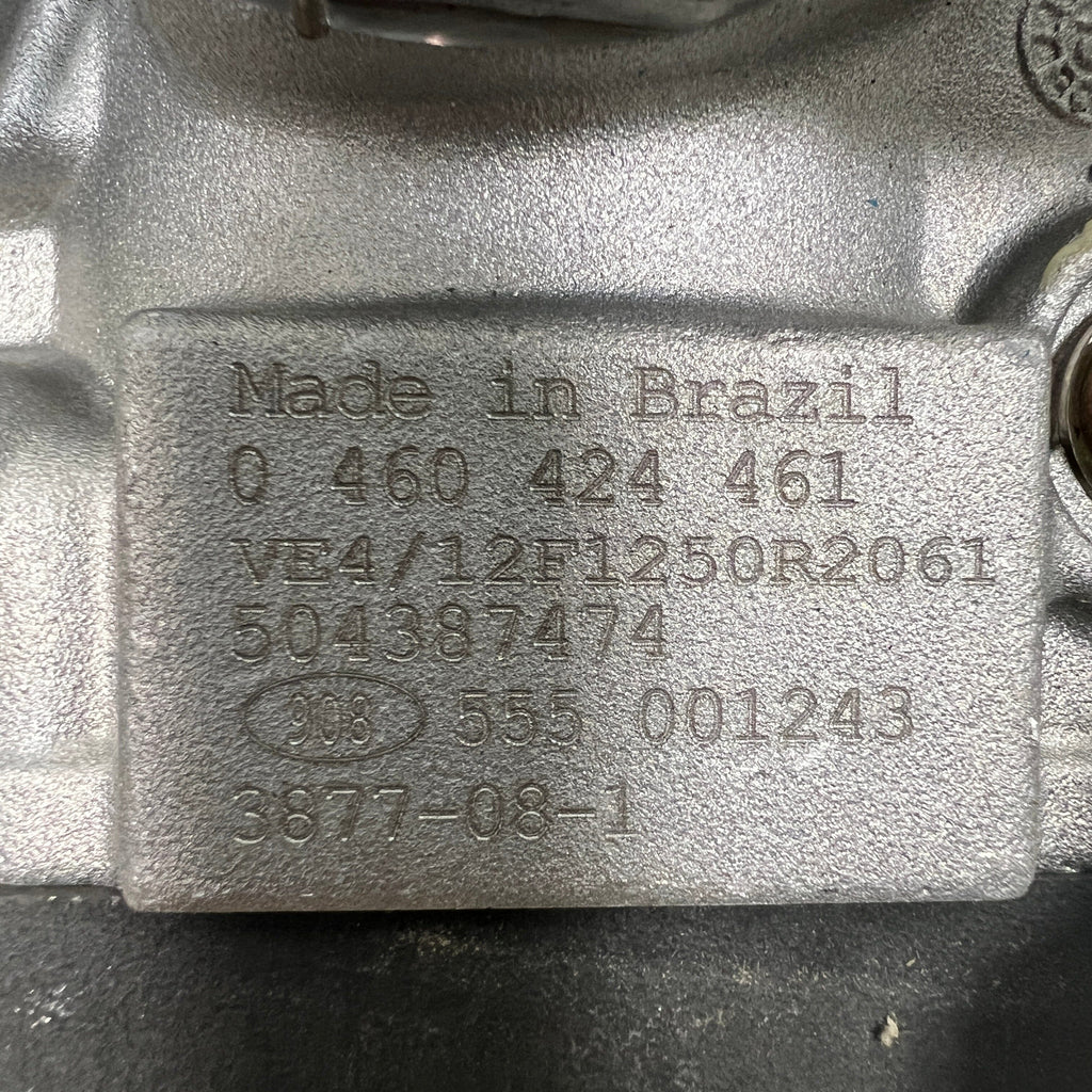 0-460-424-461N (504322602; 504387474) New Bosch VE 4 Cylinder Injection Pump fits Iveco Engine - Goldfarb & Associates Inc