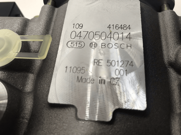 0-470-504-014DR (0470504014; RE5011274) Rebuilt Bosch Injection VP44 Pump Fits John Deere Diesel Engine - Goldfarb & Associates Inc