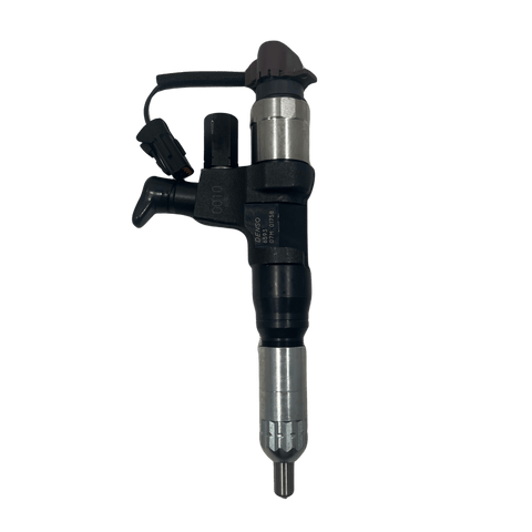 095000-6593R (23670-E0010) Rebuilt Denso 500 Series Fuel Injector fits Delphi J08E, SK300-8 VH23670E0010 Engine - Goldfarb & Associates Inc