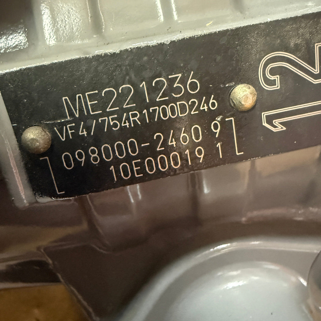 098000-2460R (0980002460) Rebuilt Denso ECD-V4 Fuel Injection Pump fits Mitsubishi Fuso 4M50T Engine