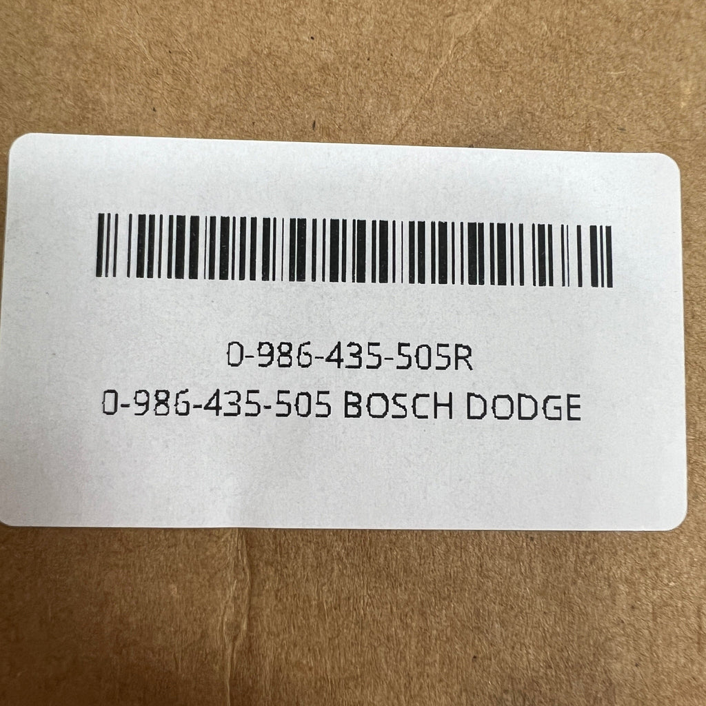 0-986-435-505DR (0-445-120-238; 0986435505; 5263316) Rebuilt Bosch Common Rail Fuel Injector fits Dodge 5.9L Pickup Engine