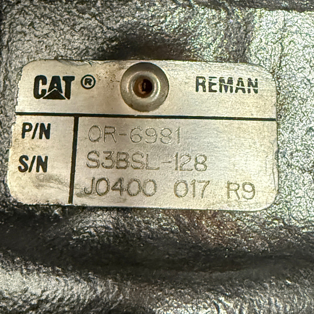 0R6981R (179581 ,118-2284 ,219-9710) Rebuilt Borg Warner S3B Turbocharger fits CAT 3306 Engine - Goldfarb & Associates Inc