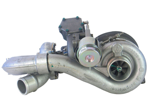 10009880061DR (1877652C91; 7E70-6K682-AA; 1000-988-0061) New Borg Warner R2S Turbocharger fits Ford/Navistar Engine - Goldfarb & Associates Inc