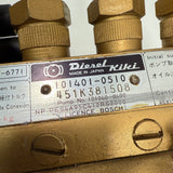 101040-8490R (101401-0510) Rebuilt Diesel Kiki Injection Pump fits Diesel Engine - Goldfarb & Associates Inc