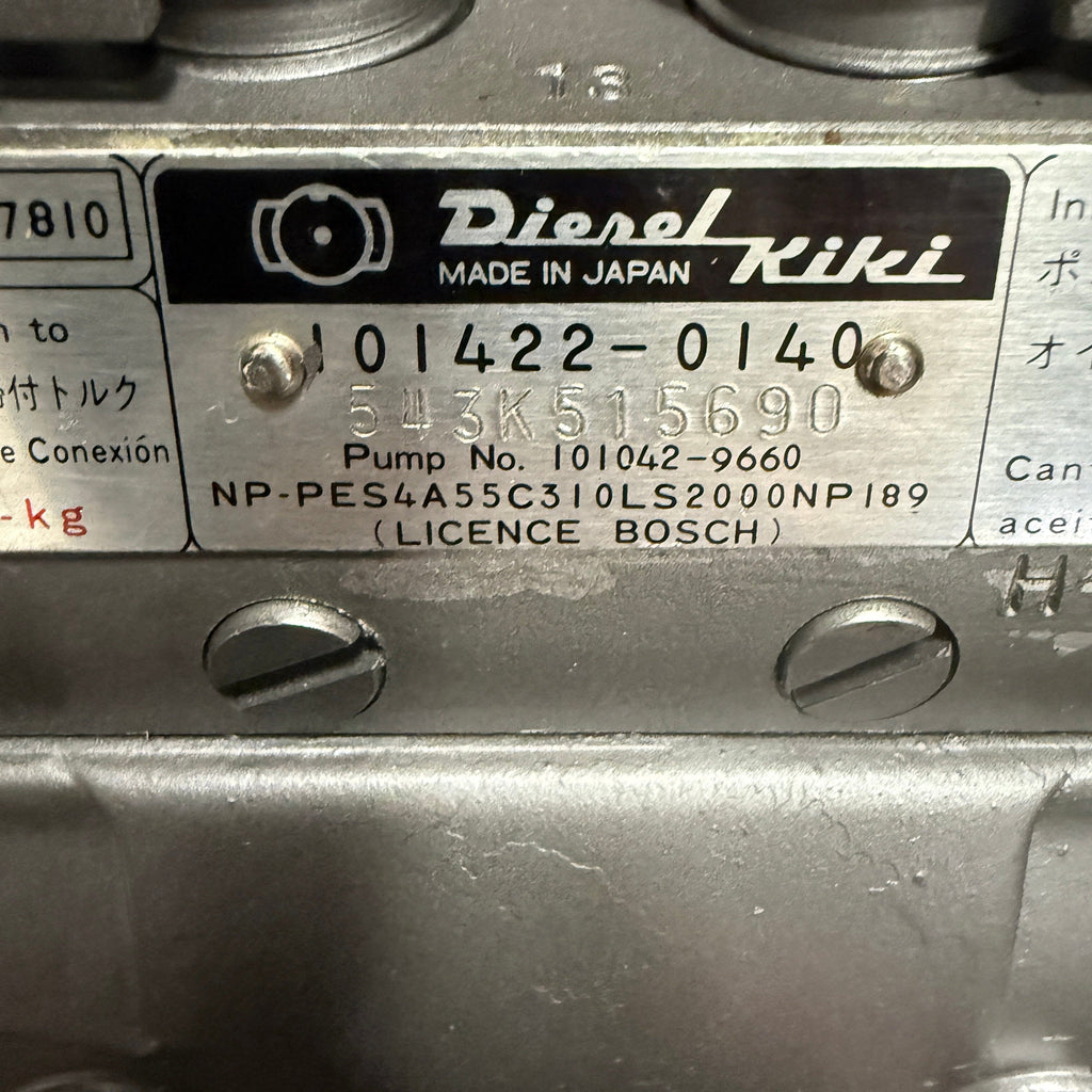 101422-0140R (8941347810) Rebuilt Zexel Injection Pump fits Isuzu Engine - Goldfarb & Associates Inc