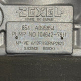 104742-7612N (104642-7611; 12991951501) New Zexel Fuel Injection Pump Fits Yanmar 4TNE98 Diesel Engine