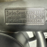 1144003340R (CIBQ; VB730022) Rebuilt IHI Hitachi RHE7-1237B Turbocharger fits 6DS1T Engine - Goldfarb & Associates Inc
