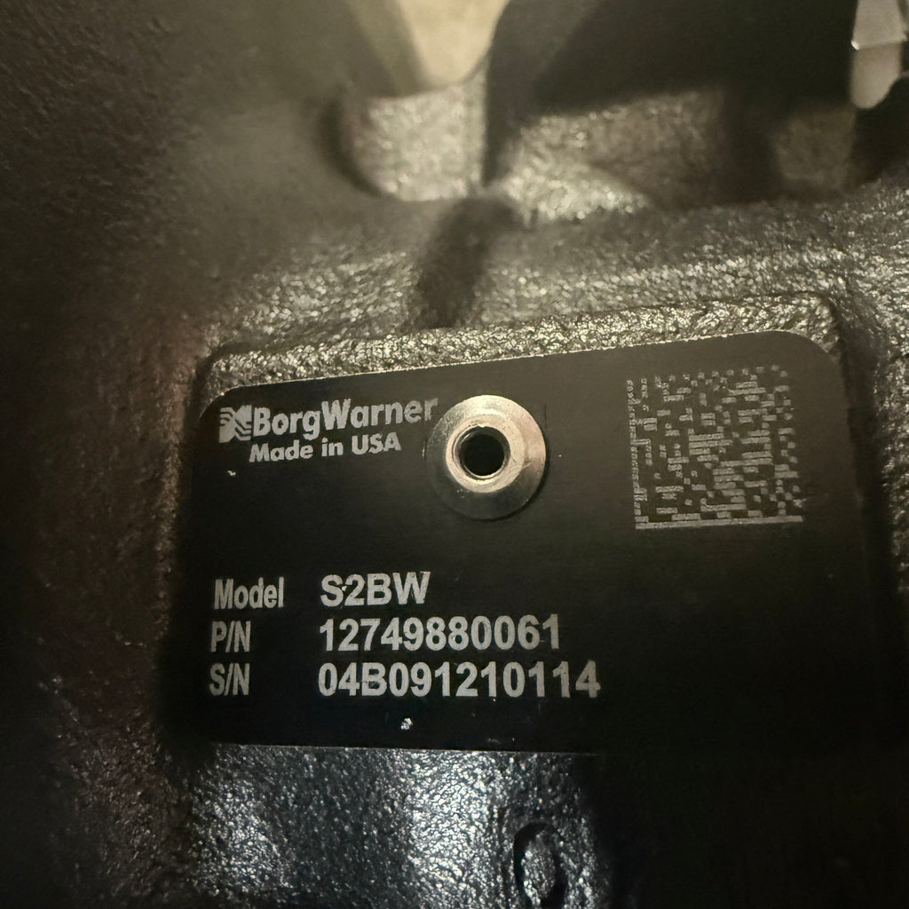 1274-988-0061N (12749880061 ,170258 ,470258 ,RE502642 ,SE502177) New Borg Warner S2BW Turbocharger fits John Deere Marine Engine - Goldfarb & Associates Inc