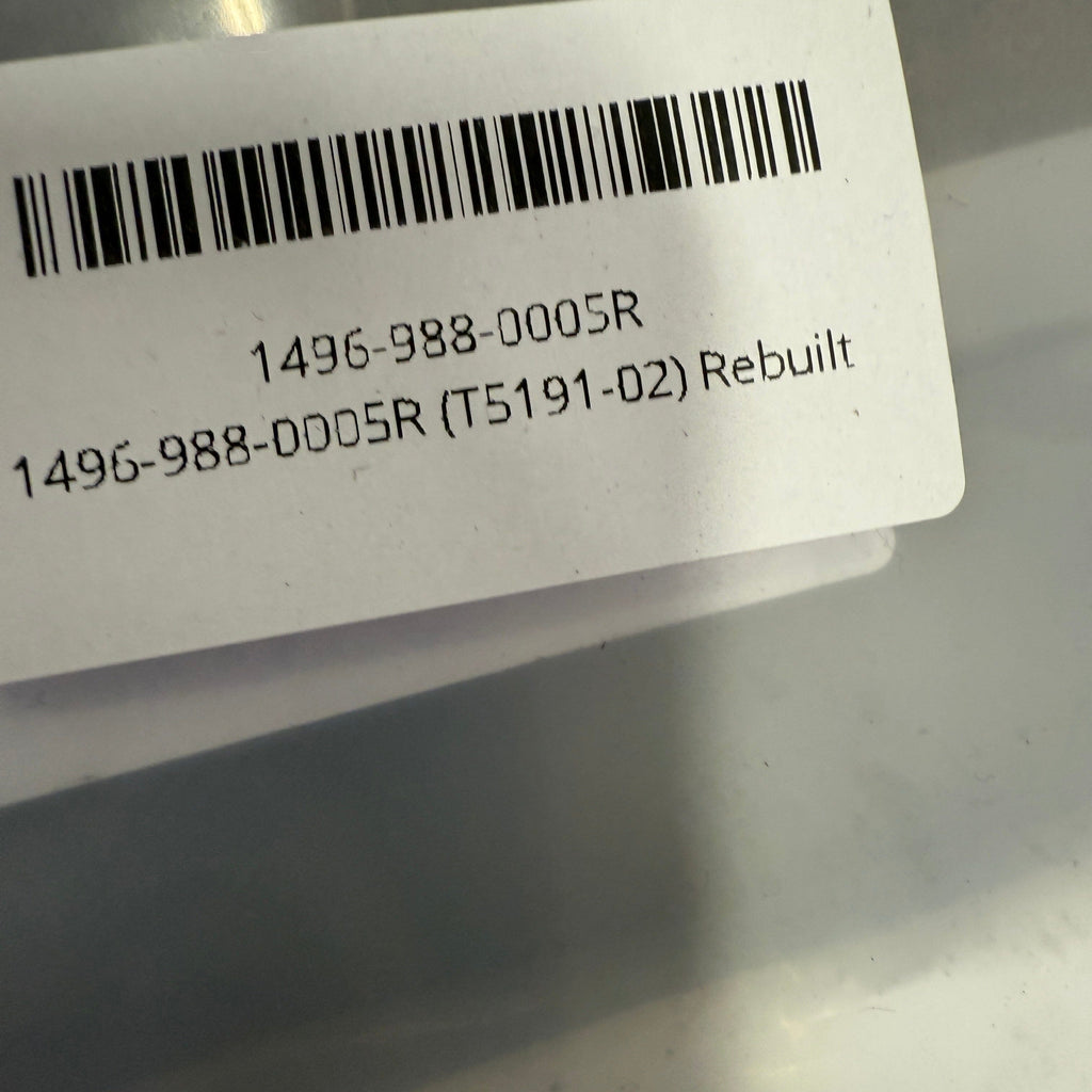 1496-988-0005R (T5191-02) Rebuilt Borg Warner S410SX/S430 Turbocharger fits Cummins ISX Engine - Goldfarb & Associates Inc